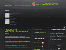 Tablet Screenshot of anotherplanet.fm